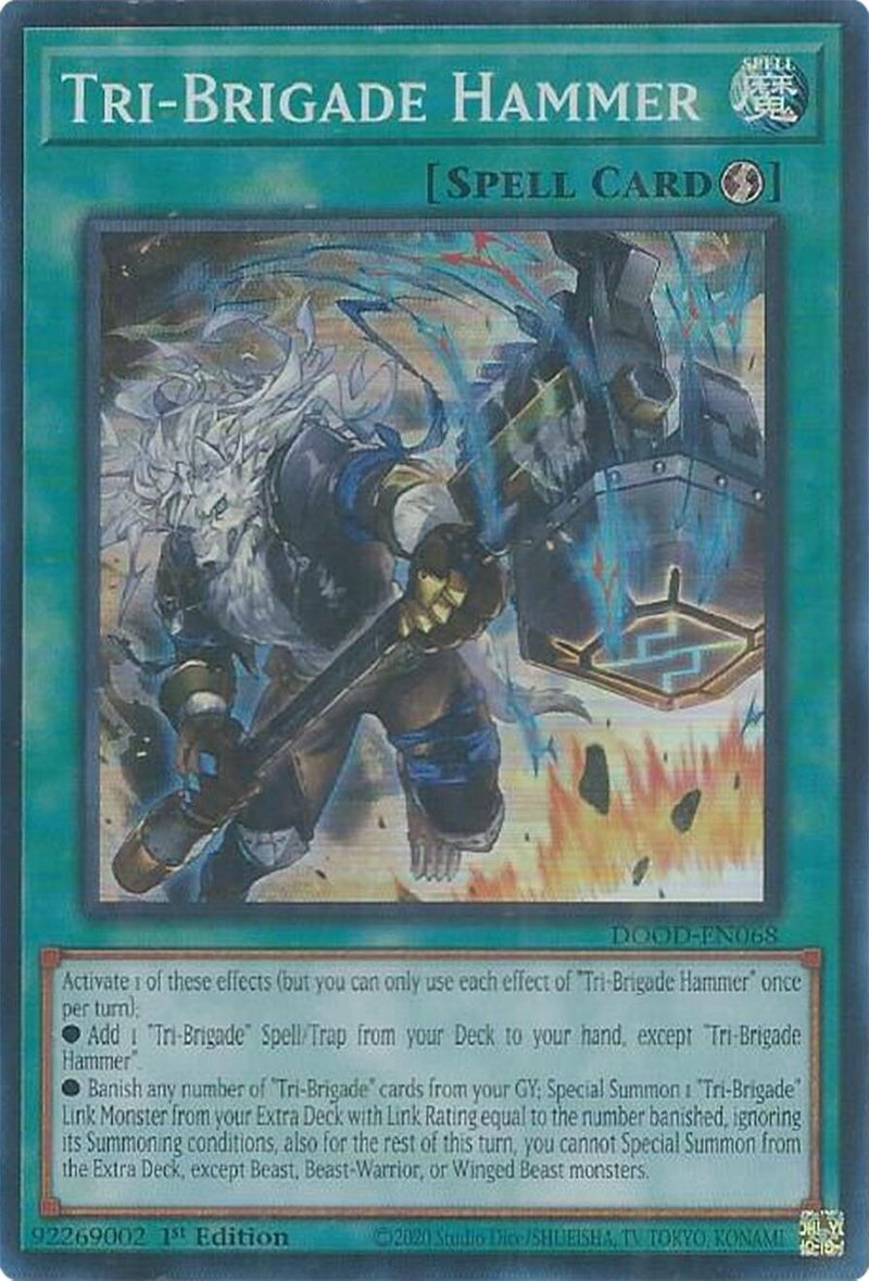 Image for Tri-Brigade Hammer (DOOD-EN068) (Doom of Dimensions) - YuGiOh