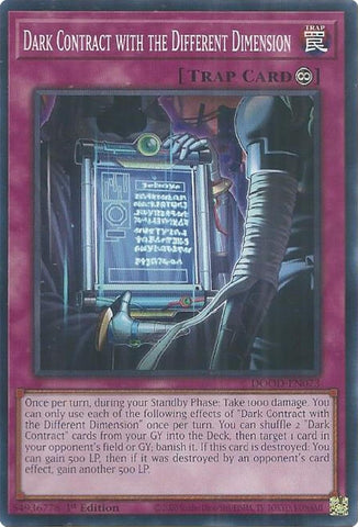 Image for Dark Contract with the Different Dimension (DOOD-EN073) (Doom of Dimensions) - YuGiOh