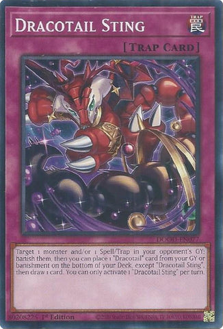 Image for Dracotail Sting (DOOD-EN077) (Doom of Dimensions) - YuGiOh
