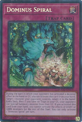 Image for Dominus Spiral (DOOD-EN079) (Doom of Dimensions) - YuGiOh