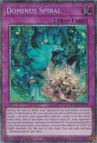 Image for Dominus Spiral (Starlight Rare) (DOOD-EN079) (Doom of Dimensions) - YuGiOh