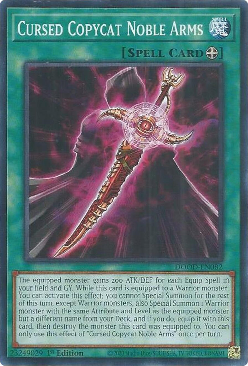 Image for Cursed Copycat Noble Arms (DOOD-EN082) (Doom of Dimensions) - YuGiOh