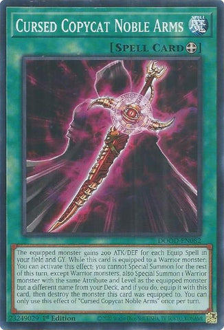 Image for Cursed Copycat Noble Arms (DOOD-EN082) (Doom of Dimensions) - YuGiOh