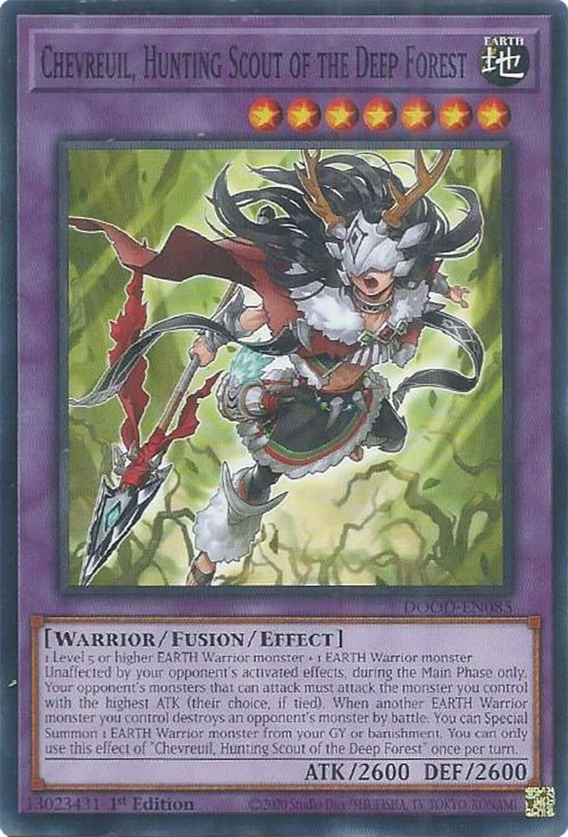 Image for Chevreuil, Hunting Scout of the Deep Forest (DOOD-EN085) (Doom of Dimensions) - YuGiOh
