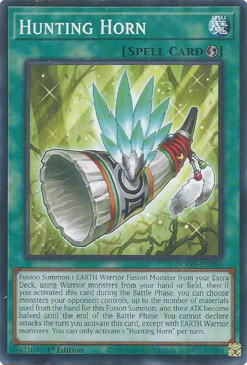 Image for Hunting Horn (DOOD-EN086) (Doom of Dimensions) - YuGiOh