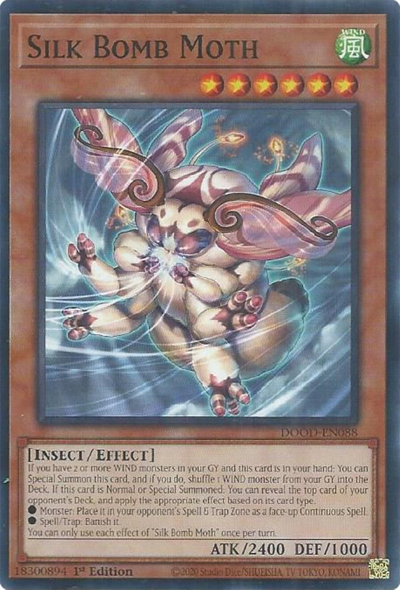 Image for Silk Bomb Moth (DOOD-EN088) (Doom of Dimensions) - YuGiOh