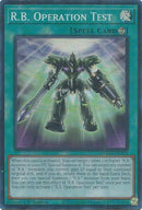 Image for R.B. Operation Test (DOOD-EN094) (Doom of Dimensions) - YuGiOh