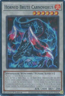 Image for Horned Brute Carnovorus (DOOD-EN098) (Doom of Dimensions) - YuGiOh