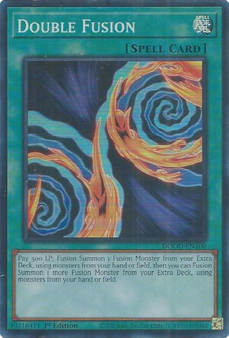 Image for Double Fusion (DOOD-EN100) (Doom of Dimensions) - YuGiOh