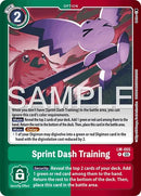 Image for Sprint Dash Training (LM-055 P) (Limited Card Pack -Another Knight-) (LM-07) - Digimon Card Game