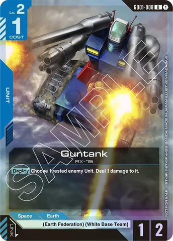 Image for Guntank (Championship Participation Pack 01) (GD01-008) (Gundam Promotional Cards) - Gundam Card Game