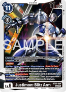 Image for Justimon: Blitz Arm (BT23-059 R) - Digimon Card Game