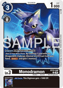 Image for Monodramon (BT23-049 C) - Digimon Card Game
