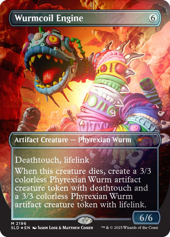 Image for Wurmcoil Engine (2196) (Rainbow Foil) (2196) (Secret Lair Drop Series) - Magic: The Gathering
