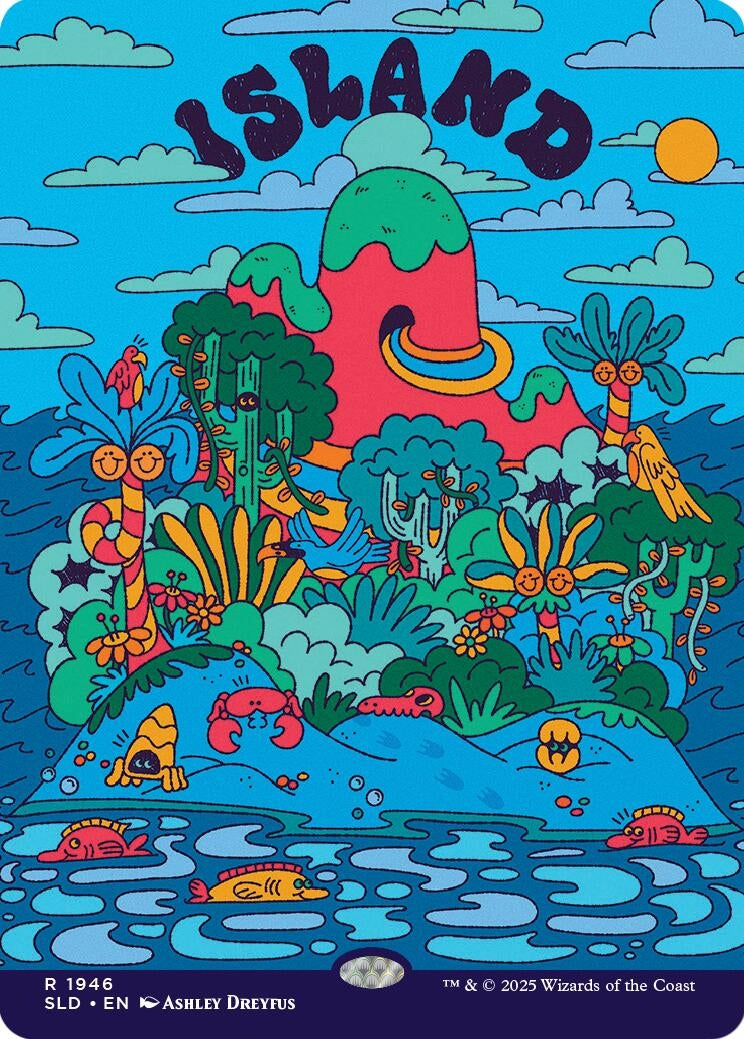 Image for Island (1946) (1946) (Secret Lair Drop Series) - Magic: The Gathering