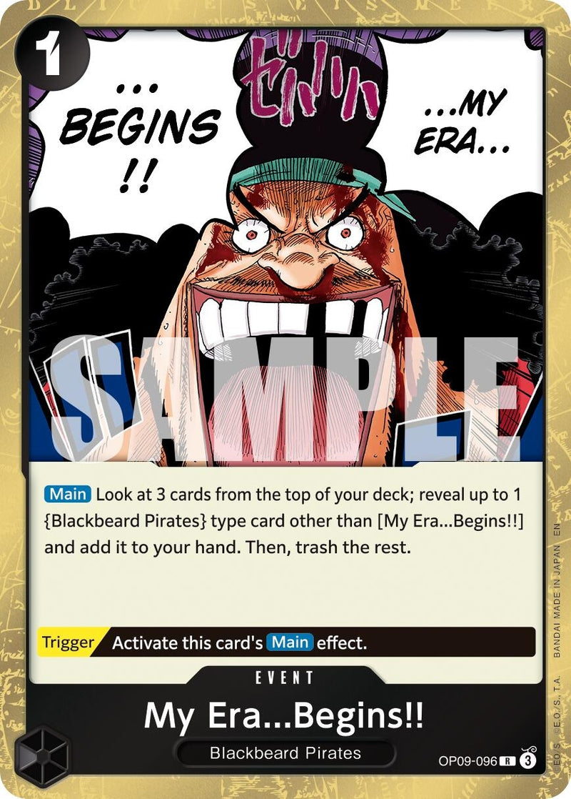 Image for My Era...Begins!! (Reprint) (OP09-096) (Premium Booster -The Best- Vol. 2) - One Piece Card Game
