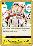 Image for Did Someone Say...Kami? (Reprint) (EB01-060) (Premium Booster -The Best- Vol. 2) - One Piece Card Game