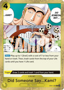 Image for Did Someone Say...Kami? (Pirate Foil) (EB01-060) (Premium Booster -The Best- Vol. 2) - One Piece Card Game