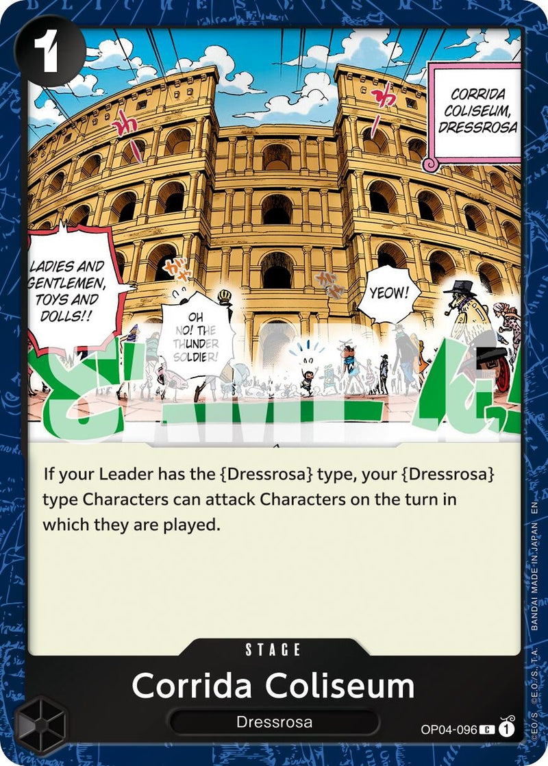 Image for Corrida Coliseum (Pirate Foil) (OP04-096) (Premium Booster -The Best- Vol. 2) - One Piece Card Game