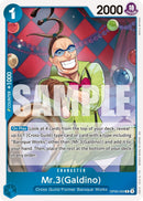 Image for Mr.3(Galdino) - OP09-056 (Reprint) (OP09-056) (Premium Booster -The Best- Vol. 2) - One Piece Card Game