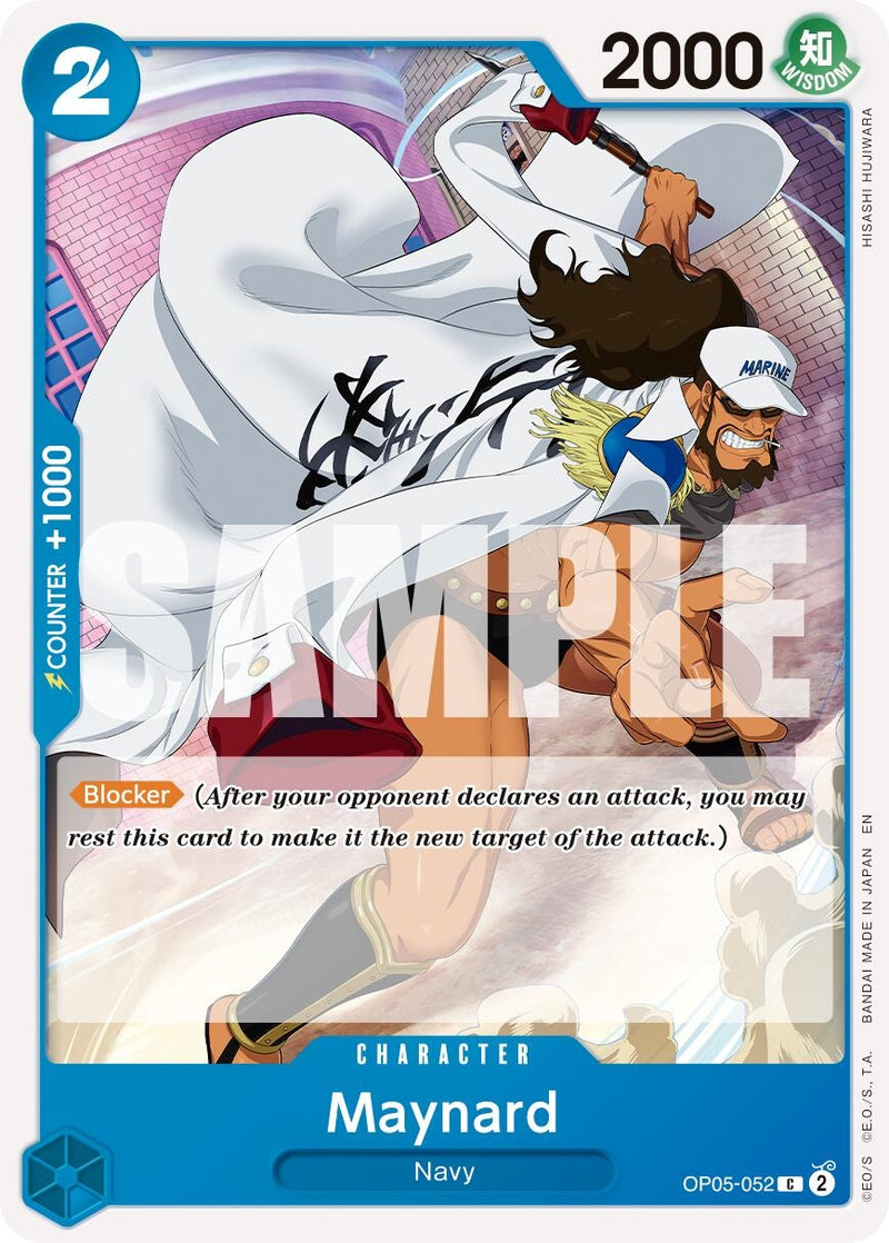 Image for Maynard (Reprint) (OP05-052) (Premium Booster -The Best- Vol. 2) - One Piece Card Game