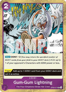 Image for Gum-Gum Lightning (Pirate Foil) (OP09-077) (Premium Booster -The Best- Vol. 2) - One Piece Card Game