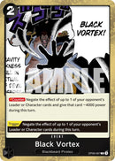 Image for Black Vortex (Pirate Foil) (OP09-097) (Premium Booster -The Best- Vol. 2) - One Piece Card Game