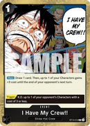 Image for I Have My Crew!! (Pirate Foil) (ST14-016) (Premium Booster -The Best- Vol. 2) - One Piece Card Game