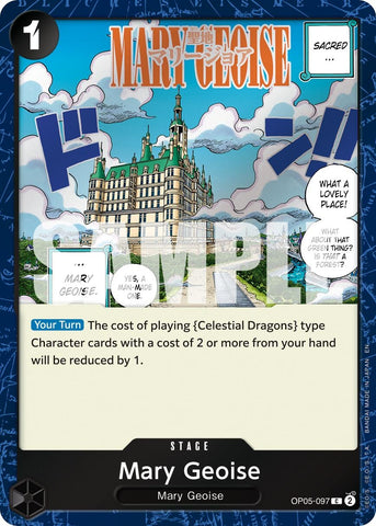 Image for Mary Geoise (Pirate Foil) (OP05-097) (Premium Booster -The Best- Vol. 2) - One Piece Card Game