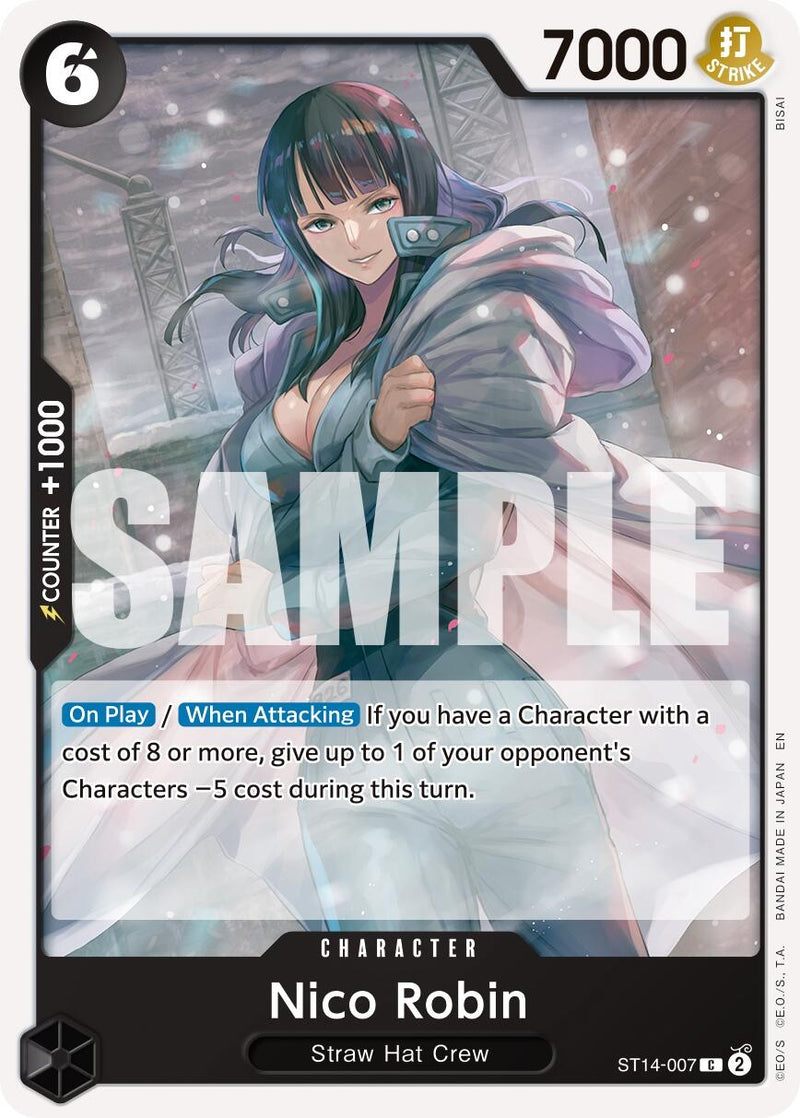 Image for Nico Robin - ST14-007 (Reprint) (ST14-007) (Premium Booster -The Best- Vol. 2) - One Piece Card Game