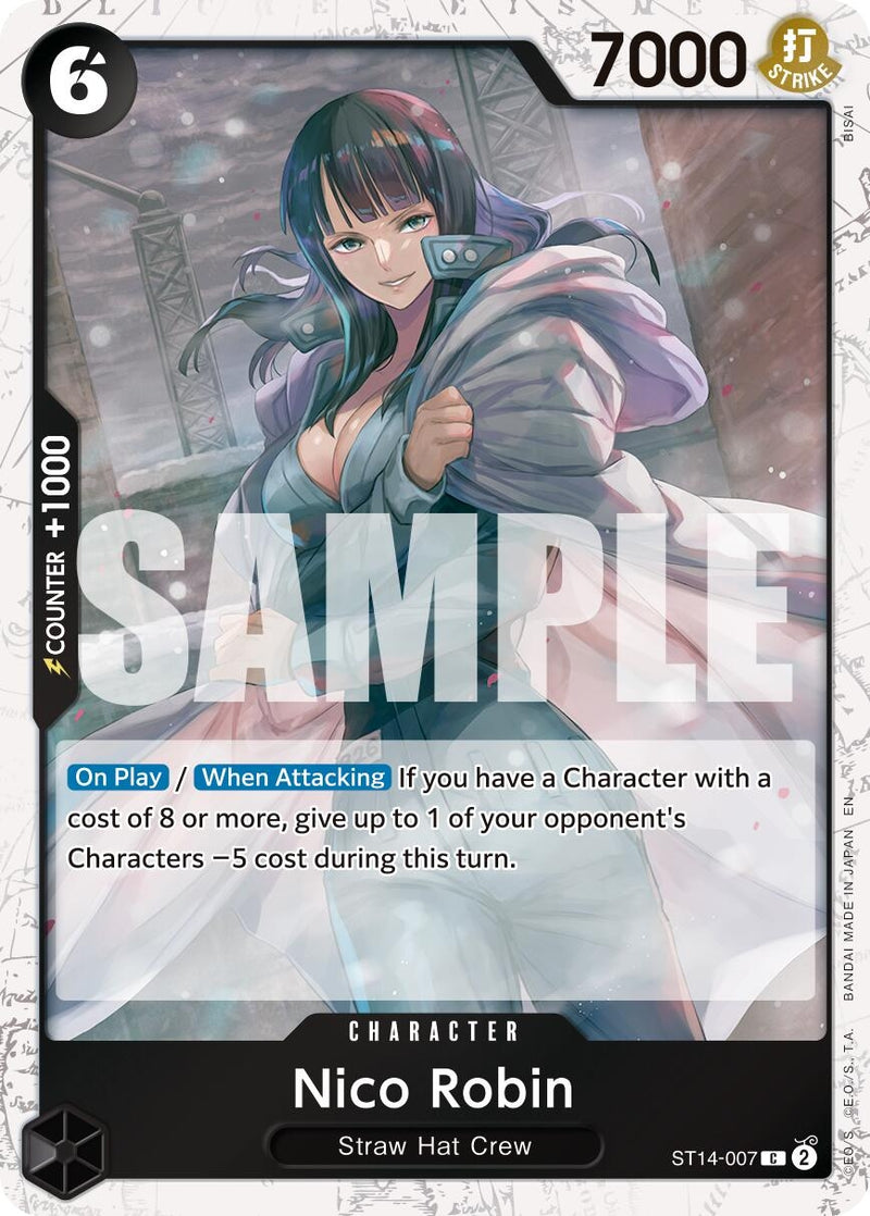 Image for Nico Robin - ST14-007 (Pirate Foil) (ST14-007) (Premium Booster -The Best- Vol. 2) - One Piece Card Game