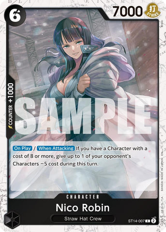 Image for Nico Robin - ST14-007 (Pirate Foil) (ST14-007) (Premium Booster -The Best- Vol. 2) - One Piece Card Game