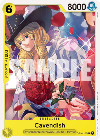 Image for Cavendish - OP10-105 (Reprint) (OP10-105) (Premium Booster -The Best- Vol. 2) - One Piece Card Game