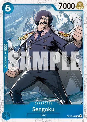 Image for Sengoku - OP06-049 (Pirate Foil) (OP06-049) (Premium Booster -The Best- Vol. 2) - One Piece Card Game