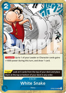 Image for White Snake (Pirate Foil) (OP06-059) (Premium Booster -The Best- Vol. 2) - One Piece Card Game