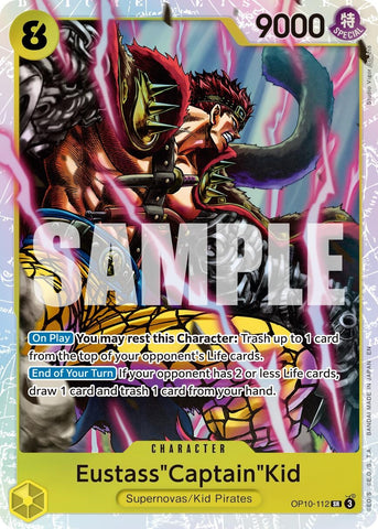 Image for Eustass"Captain"Kid (Reprint) (OP10-112) (Premium Booster -The Best- Vol. 2) - One Piece Card Game