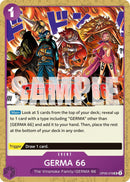 Image for GERMA 66 (Reprint) (OP06-078) (Premium Booster -The Best- Vol. 2) - One Piece Card Game
