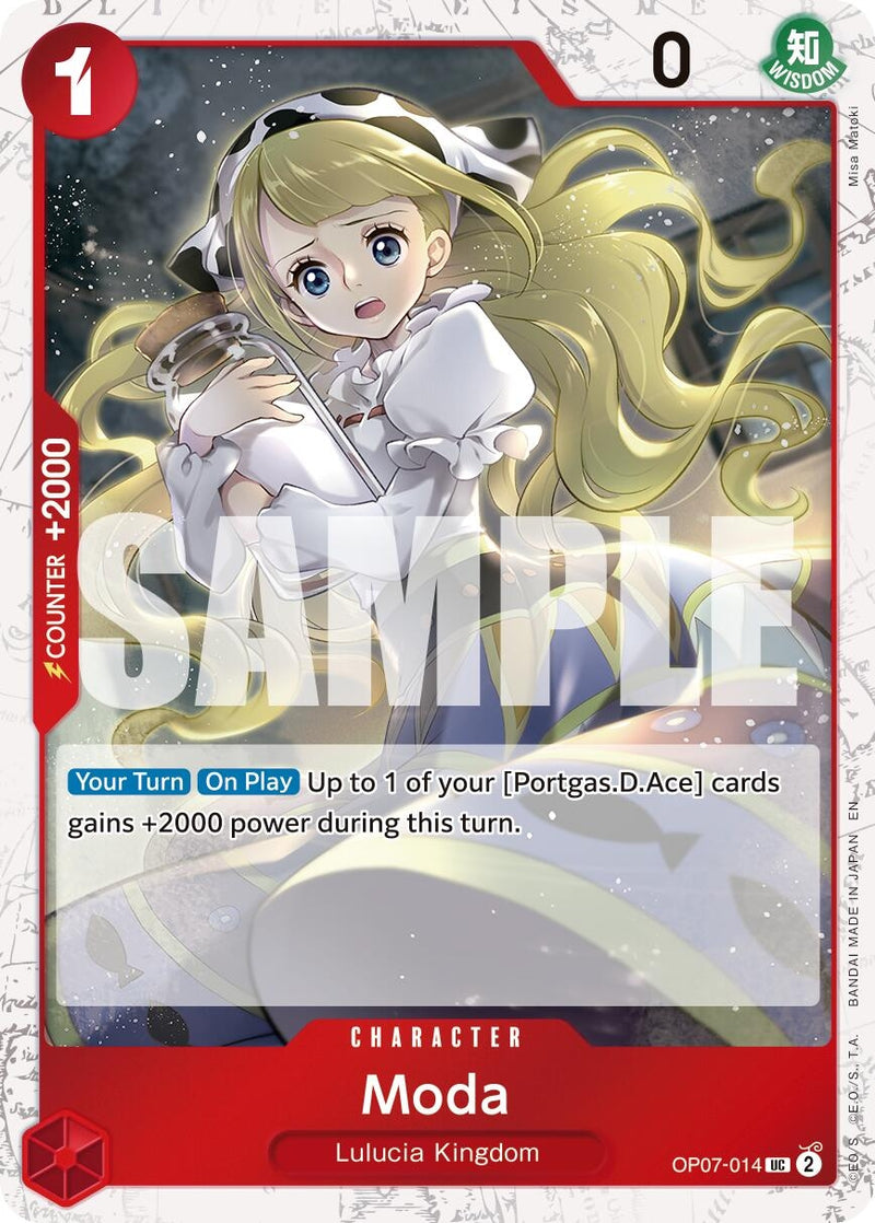 Image for Moda (Pirate Foil) (OP07-014) (Premium Booster -The Best- Vol. 2) - One Piece Card Game