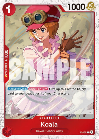 Image for Koala (Pirate Foil) (P-069) (Premium Booster -The Best- Vol. 2) - One Piece Card Game