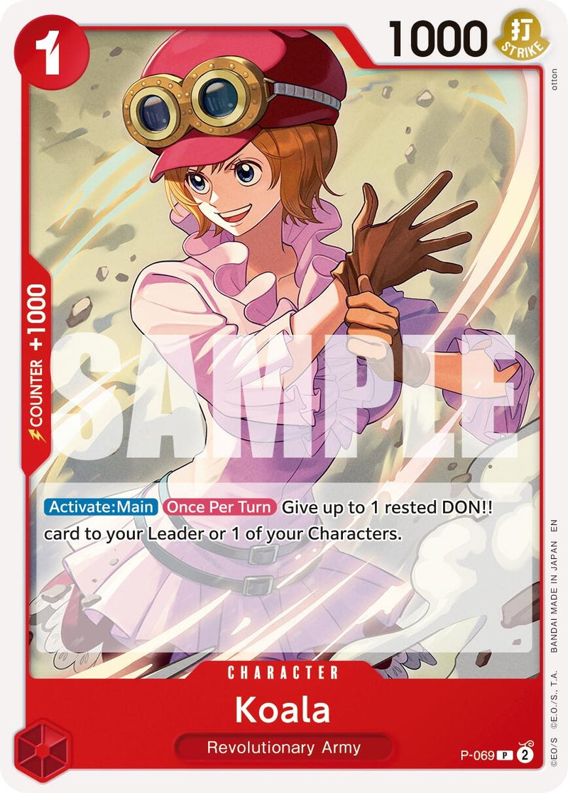 Image for Koala (Reprint) (P-069) (Premium Booster -The Best- Vol. 2) - One Piece Card Game