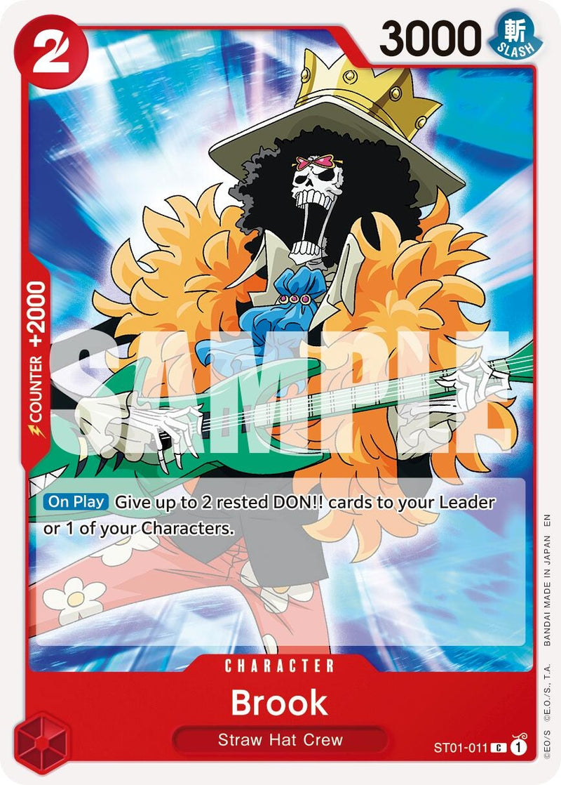 Image for Brook - ST01-011 (Reprint) (ST01-011) (Premium Booster -The Best- Vol. 2) - One Piece Card Game