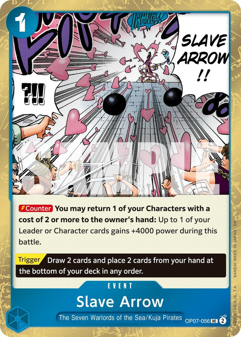 Image for Slave Arrow (Pirate Foil) (OP07-056) (Premium Booster -The Best- Vol. 2) - One Piece Card Game