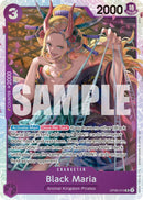 Image for Black Maria (Reprint) (OP08-074) (Premium Booster -The Best- Vol. 2) - One Piece Card Game