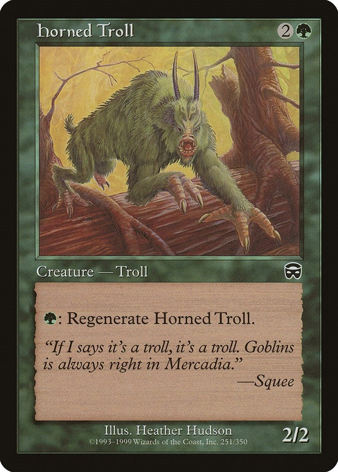 Horned Troll (251) [MMQ]