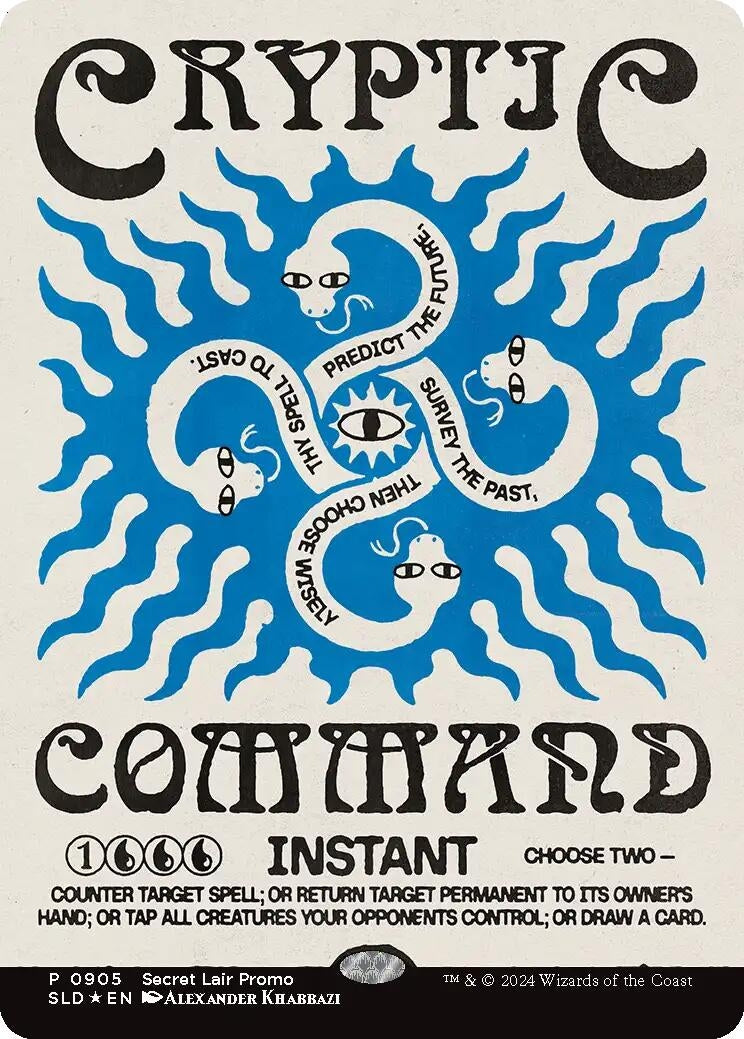 Cryptic Command (Rainbow Foil) (905) (Secret Lair Drop Series)