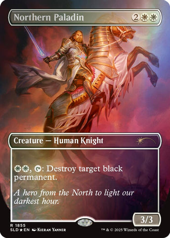 Image for Northern Paladin (Rainbow Foil) (1855) (Secret Lair Drop Series) - Magic: The Gathering