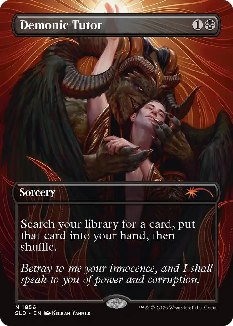 Demonic Tutor (1856) (Secret Lair Drop Series)