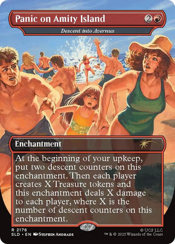Image for Panic on Amity Island - Descent into Avernus (2176) (Secret Lair Drop Series) - Magic: The Gathering