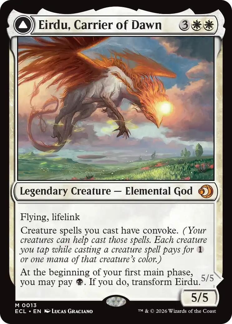 Eirdu, Carrier of Dawn (13) (Lorwyn Eclipsed)