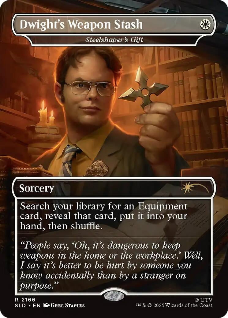 Dwight's Weapon Stash - Steelshaper's Gift (2166) (Secret Lair Drop Series)